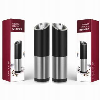 Verk Group Electric Grinder 07086 Plastic 80 G Chrome, čierna