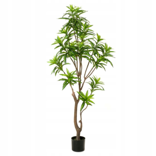 Smaragdová umelá dracaena, 155 cm, zelená