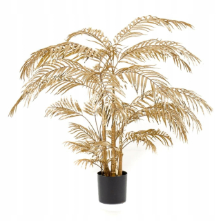Emerald umelý Palma ARECA, 145 cm, zlato