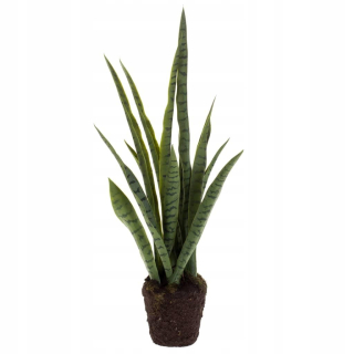 Emerald umelé sansewieria v krajine, 80 cm,