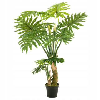 Emerald Artificial Philodendron v hrnci, 130 cm