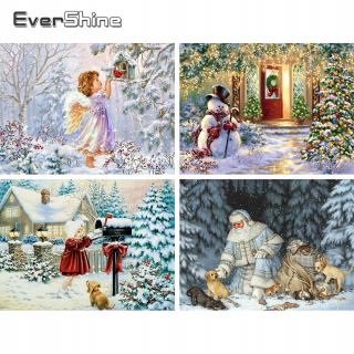 Evershine Diamond Christmas Picture Krajina