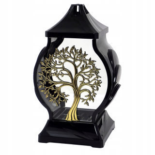 Exkluzívny Candle Shrine HK-83 Tree Black and gold 29,5 cm
