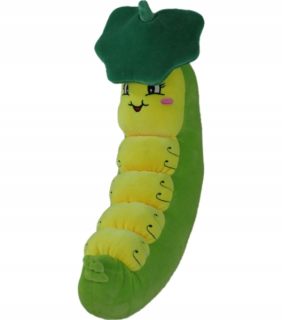 Fazuľa hlavy, plyšový maskot vankúš.