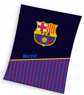 Prikrývka na posteľ - Prikrývka Carbotex 150 x 200 cm viacstorivo FC Barcelona