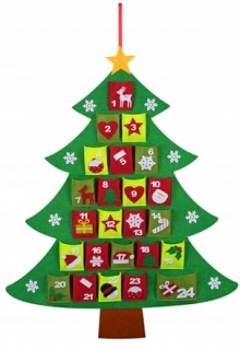 Adventný kalendár - Cítil Adventný kalendár - Christmas Tree