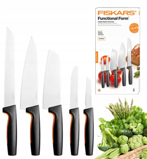 Fiskars Functional Form sada nožov v krabičke, 5 ks.