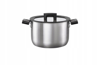 Hrniec, kastrol - Fiskars hrniec s pokrievkou 3,5L Hard Face Steel
