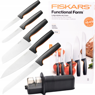 Sada nožov vo funkčnej forme Fiskars Funktion Form Form 5 PCS.