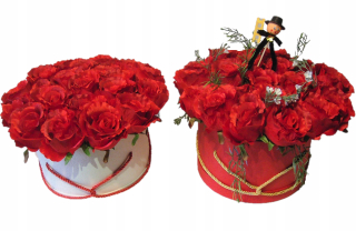 Kvetina Box Flowers Box V Roses darček pre mamu
