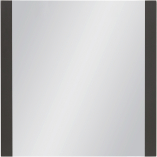 Zrkadlo - Fokus kúpeľňový nábytok sivé zrkadlo 80x80 cm