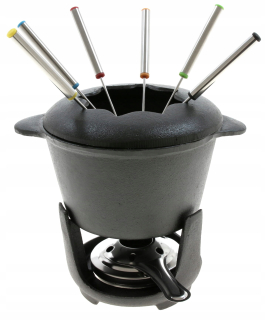 Zostava Fondue - Fondue liatinová sada pre 6 osôb Found kráľa Hoff