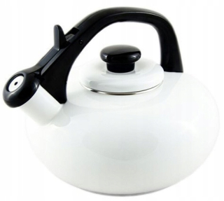 Čajník, kanvica na čaj -  Fouchetto Kettle Luna Bianco 2.5L biela