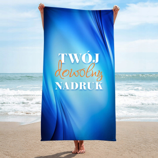 Kúpačka na uteráky z vašej fotografie pre darček 150x100c 100x150 cm mikrovlákna