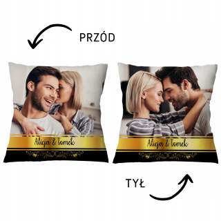 Vankúš - Fotokopier, vankúš s fotografiou darčekov