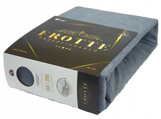 Obliečka FROTTE s gumičkou 160x200 PREMIUM HRÚB