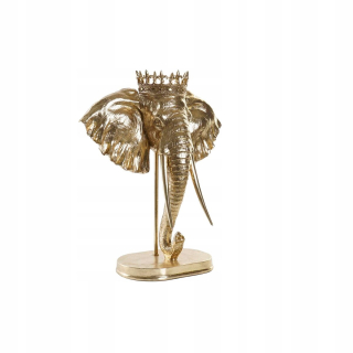 Dekoratívna figurína DKD DOMOVÝ DEOBOR Elephant Golden