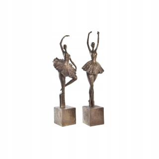 Dekoratívna figúrka DKD Home Decor Dancer Gold