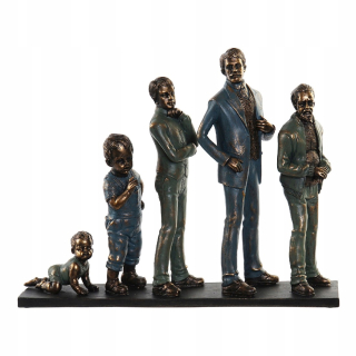 Dekoratívna figurínová živici (41 x 10 x 33 cm)