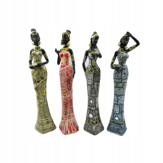 Dekoratívna figúrka DKD Home Decor Africká živica