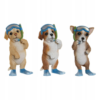 Dekoratívna figurína DKD DOMOVÝ DECON Resin Dog