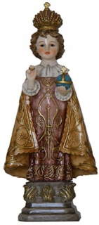 Praha figurín Jezulatko, Zlatý mys - 14,3 cm