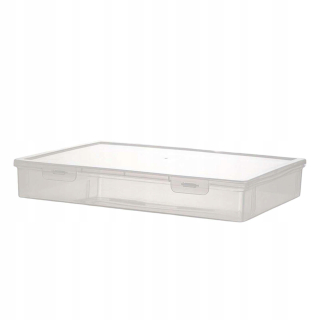 Dokument box s transparentným spotrebným materiálom veka