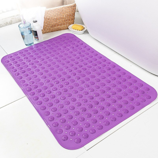 Fialový štýl 45cmx78cm kúpeľňa matná rohož