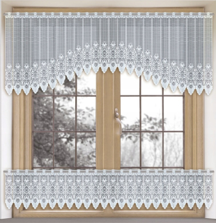 Hotová záclona - Klasický žakárový záves 300 cm x 30,01