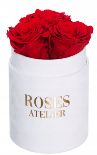 Truhlík Red Eternal Roses ružami Atelier
