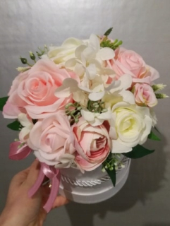 Flowerbox, kvety, dekorácie, darčeky