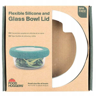 Pokrievka na hrniec - Food huggers Silicone-Glass Veko Malý S