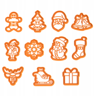 Cookie Form My Cookies Vianoce Set 11 sviatkov