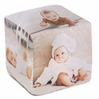 Vankúš - Foto 3D vankúšová kocka s darčekom pre fotografiu