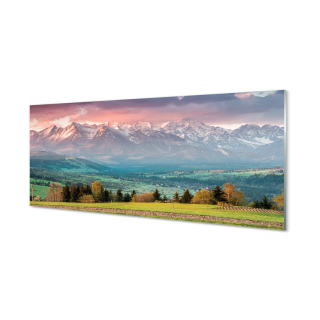 Fotografická grafika na akrylovom skle poľa Mount 125x50