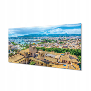 Foto akrylová obraz Španielska Port City 120x60