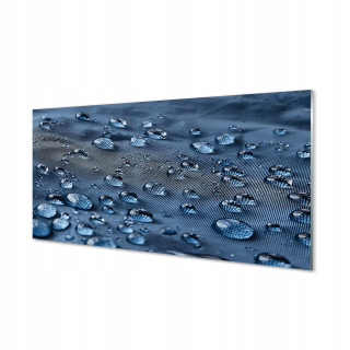Foto akrylová obrázok makro kvapky vody 120x60 cm