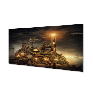 Foto akrylová obrázok lucerna cloud 120x60