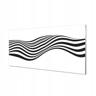 Foto akrylová obrázok zebra pruhy Wave 120x60 cm