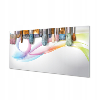 Obrázok fotografie na plátne kefy mazy 120x60 cm