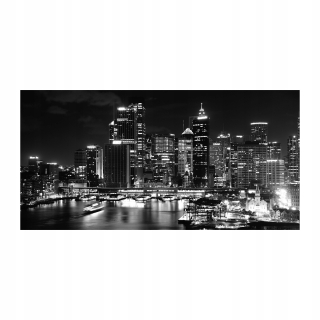 Foto obraz temperované sklo Sydney v noci 140x70