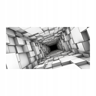 Foto-foto akrylový tunel s kockami 140x70 cm