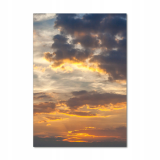 Foto akrylová obraz Sunset Heaven 70x100 cm