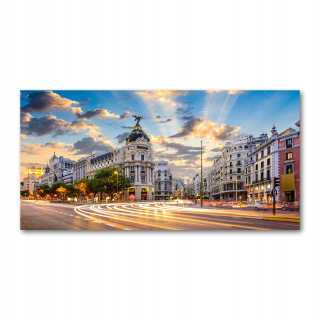 Foto-image veľké akrylové madrid Španielsko 140x70cm
