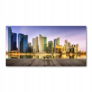 Foto-image veľký akrylový singapur fotografia 140x70cm