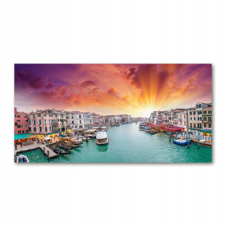 Foto stena obraz temperované sklo Venice140x70
