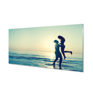 Fotografický obrázok pre stenu ľudí z plexiskského mora 140x70 cm