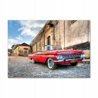 Foto obrázok sklo Red Chevrolet 100x70
