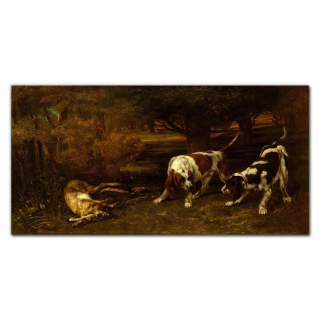 Foto-focture Forest Forest Animals Králikové psy 140x70