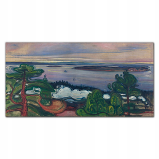 Fotografie Glass Train Pal Edvard Munch 140x70
